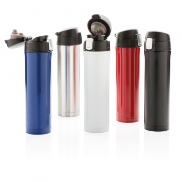 Logo trade promotional giveaways image of: Easy lock vacuum flask